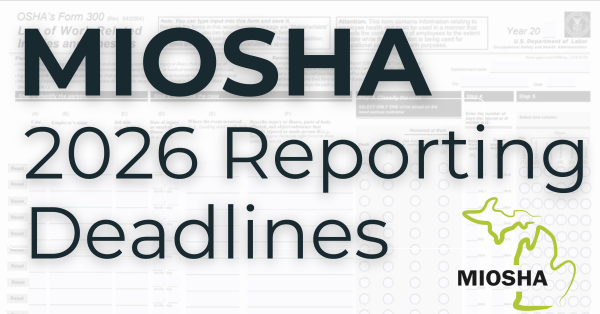 MIOSHA 2026 recordkeeping