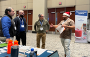 Picture of AFLS staff members at the Expo.