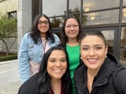 FLS Team Members Janet Garcia-Hobbs, Esmeralda Perez, Maribel Valle and Mercedes Chavez. 