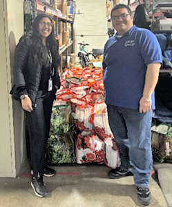 Picture of Clarikssa Mejia and Cristo Garcia at Van Buren Conference Center.