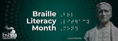 Braille Literacy Month banner