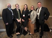 Hector and Ginger with AFOP colleagues at conference