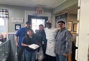 AFLS staff with Chef Jeff