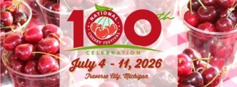 Cherry festival graphic