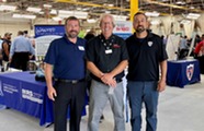 From left: Craig Saunders, Rob Best and Pat Muoio