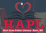 Hart Area Public Library logo