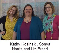 MeL team: Kathy Kosinski, Sonya Norris and Liz Breed