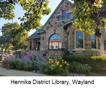Hennika District Library image in Wayland, Michigan