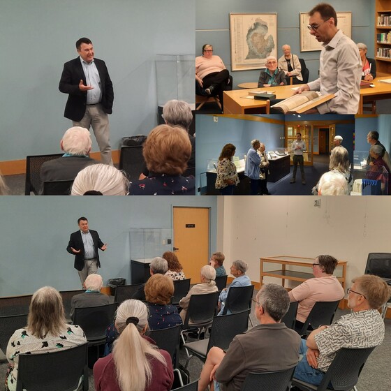 Ionia County Genealogical Society Tour Randy Matt