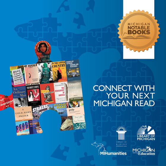 2024 Michigan Notable Books Social Media Graphic
