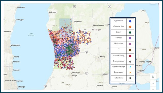 The MiSTEM Network's Greater West Michigan Region