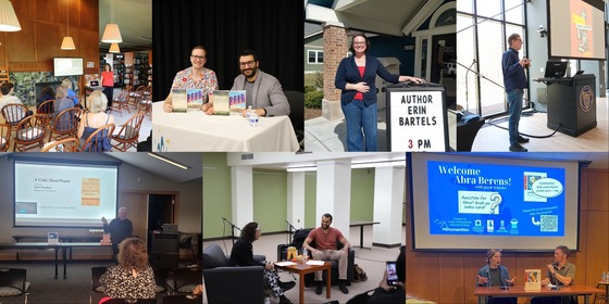 2024 Michigan Notable Books Author Tour collage