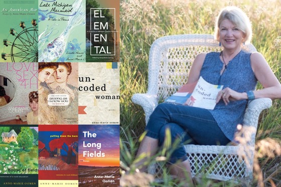 Anne Marie Oomen books photo collage