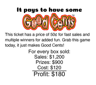  For every box sold: Sales $1,200, Prizes $$900, Cost $120, Box Profit $180