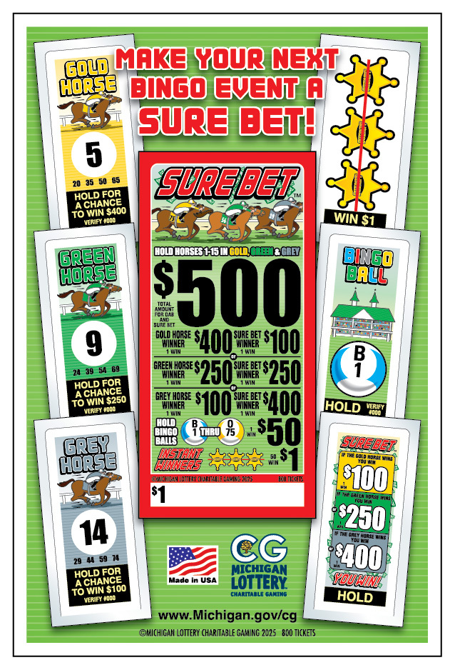 Sure Bet Post Card Front