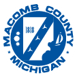 Macomb County Logo White