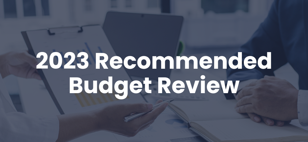 Recommended Budget