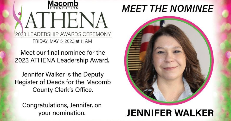 Jennifer Walker Nomination