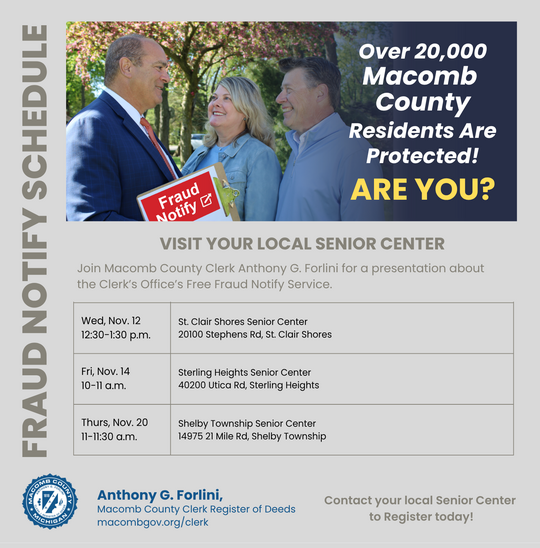 Fraud Notify Schedule