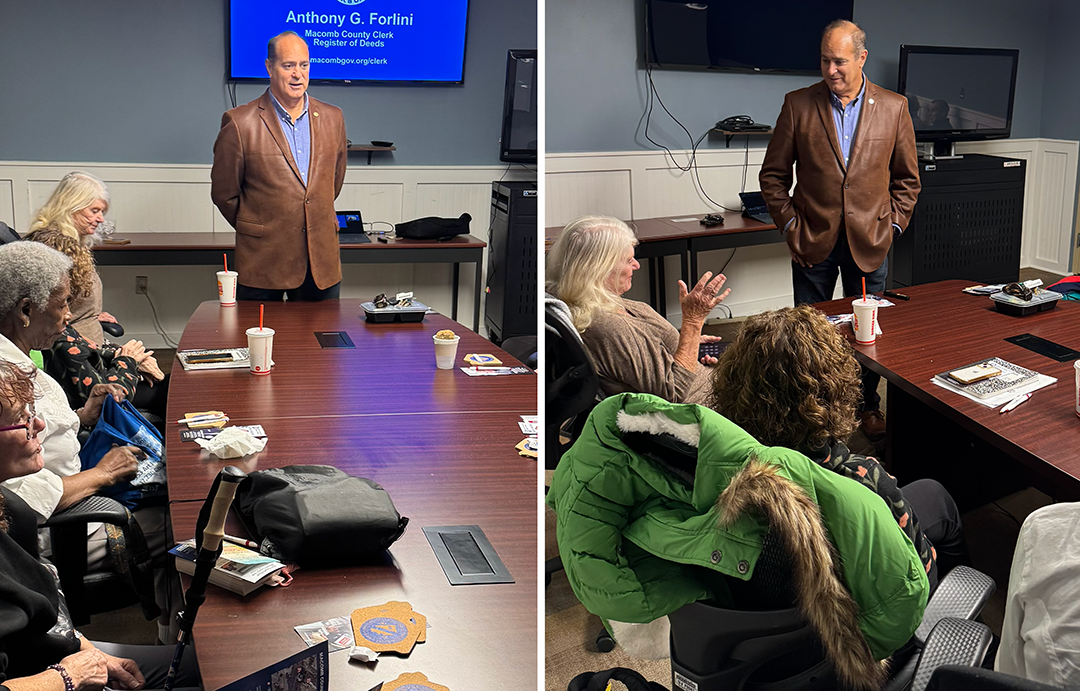 Fraud Notify presentation at St. Clair Shores