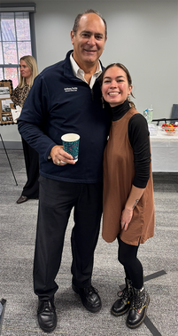 Clerk Forlini with Maya Kasprzak