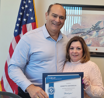 Clerk Forlini and Jeanette Ventimiglia