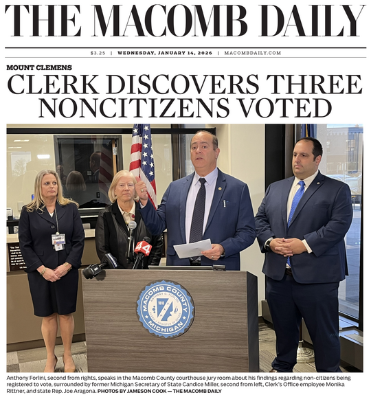 Macomb Daily article