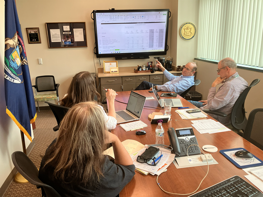 Clerk's Office budget meeting