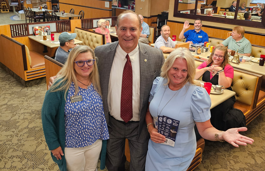Clerk Forlini and Monika Rittner
