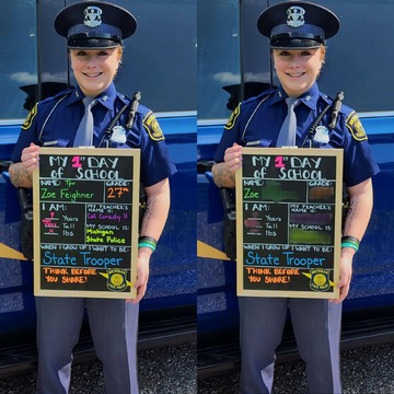 Michigan State Police Trooper Safe Posting