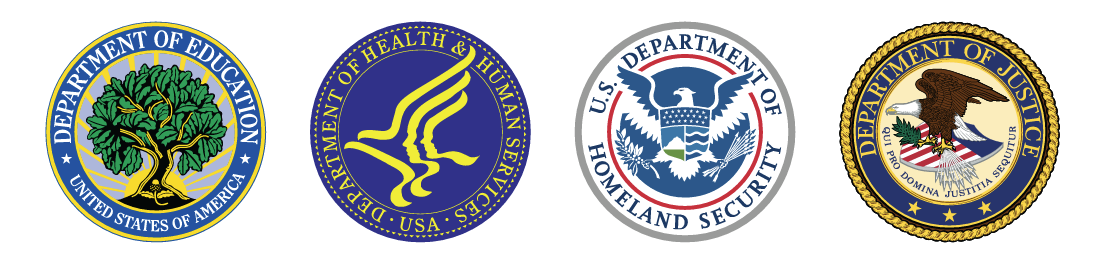SchoolSafety.gov Agency Logos