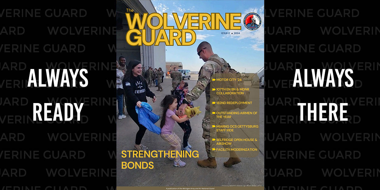 Wolverine Guard Banner for Spring Issue 2