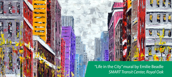 "Life in the City" mural
