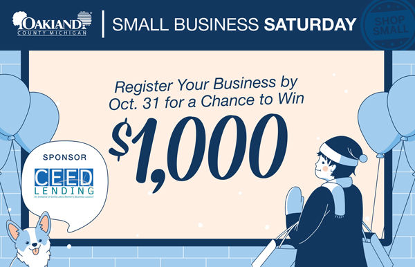 Register Your Business by Oct. 31 for a Chance to Win $1,000 | Sponsored By CEED Lending