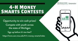 Celebrate Money Smart Week with 4-H Money Smarts contests