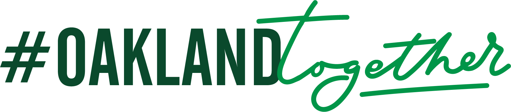 Oakland Together Hashtag