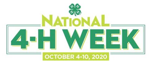 National 4-H Week to be celebrated Oct. 4 - 10