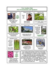 Troy Garden Club Presenters