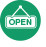 Icon: Open Sign