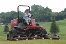 golf course worker