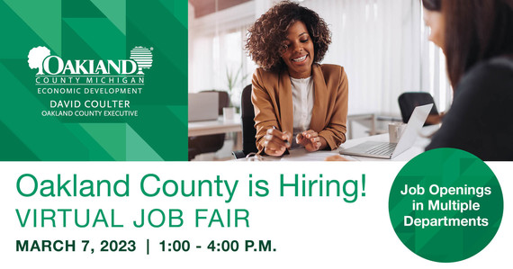 Oakland County Job Fair March 7, 2023