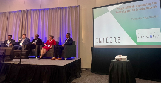 Panel discussion at the INTEGR8 Conference. 