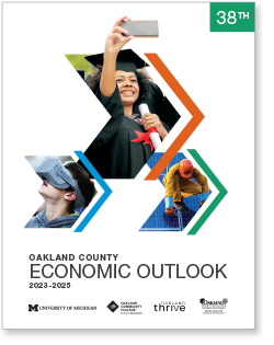 Oakland County Economic Outlook Report cover