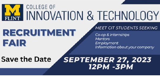 MI Flint College of Innovation & Technology Recruitment Fair