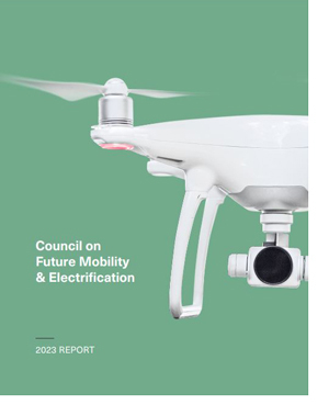 CFME Annual Report Cover. Image: Drone