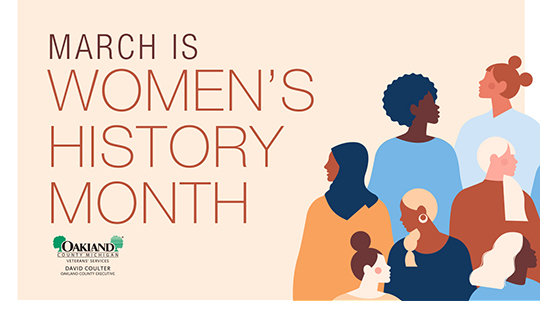 March is Women's History Month