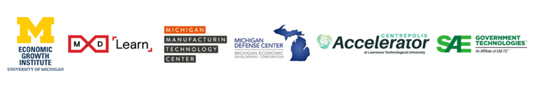 Economic Growth Institute | MD Learn | MMTC | Michigan Defense Center | Centrepolis Accelerator | SAE Government Technologies