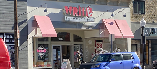 Write Impressions' storefront in Royal Oak