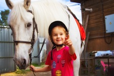 Horseback Riding at camp