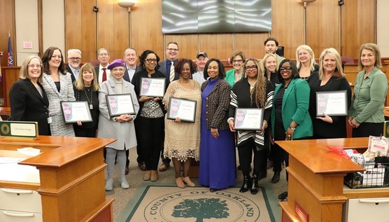 2025 Women's History Month Award winners